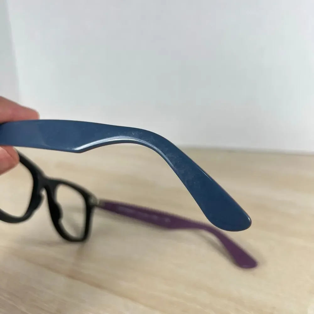 RARE! Ray-Ban RB2140 Wayfarer 1174/4T Sunglasses Frames ONLY Black Blue 50-22